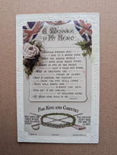 Old postcard military for sale  BARNOLDSWICK