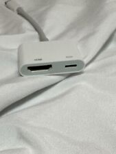 Autêntico OEM Apple Lightning Adaptador AV Digital HDMI MD826AM/A Para iPhone iPad comprar usado  Enviando para Brazil