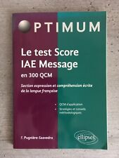 Test score iae d'occasion  Yerres