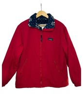 Jaqueta masculina asteca forrada fleeced vintage anos 90 LL Bean três estações tamanho grande EUA, usado comprar usado  Enviando para Brazil