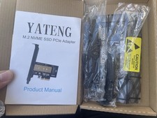 Adaptador M.2 NVMe e SATA SSD PCIe comprar usado  Enviando para Brazil