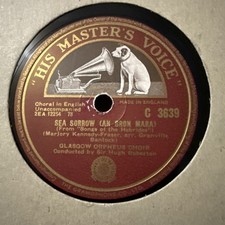 78rpm glasgow orpheus for sale  BASINGSTOKE