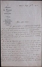 Autographe armand silvestre d'occasion  Grenoble-