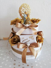 Goldene hochzeit handtuchtorte gebraucht kaufen  Herten