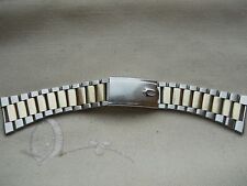 SUPERB PULSEIRA DE OURO 14K PREENCHIMENTO/SS VINTAGE JB CHAMPIONS-BULOVA (20 ELOS) EXCELENTE comprar usado  Enviando para Brazil