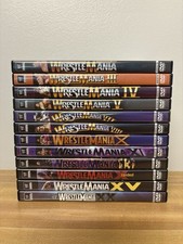 Lot wrestlemania dvds for sale  Kernersville