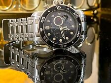 Relógio Invicta masculino Scuba Pro Diver cronógrafo mostrador azul SS - EXCELENTE!!, usado comprar usado  Enviando para Brazil