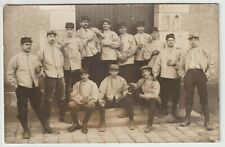 Carte photo poilus d'occasion  Clermont-en-Argonne