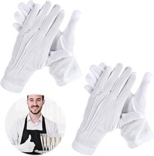 Paar weiße baumwollhandschuhe gebraucht kaufen  Marburg