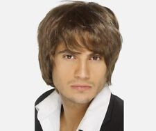 Mens brown wig for sale  SOLIHULL