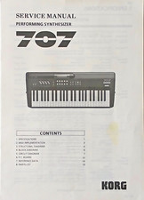 Korg 707 programmable for sale  Tallahassee