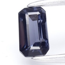 💎 0,26 ct 4,5x2,7 mm VS octógono natural espinélio azul médio - pedra preciosa da Tanzânia comprar usado  Enviando para Brazil