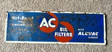 Delco tin sign for sale  Little Suamico
