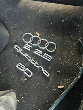Audi quattro enbleme gebraucht kaufen  Neusorg