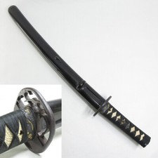 A2103: KOSHIRAE antigo real para espada japonesa WAKIZASHI com ótimo FUCHI & MENUKI comprar usado  Enviando para Brazil