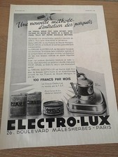 Publicité 1933 electro d'occasion  Bordeaux-