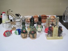 Lote de conjuntos combinando vintage de sal e pimenta shakers como está comprar usado  Enviando para Brazil