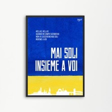 Poster quadro calcio usato  Nardo