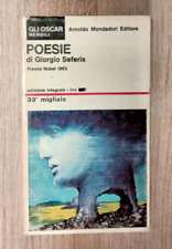 Poesie giorgio seferis usato  Italia