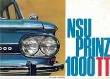 Catalogue brochure nsu d'occasion  Palaiseau