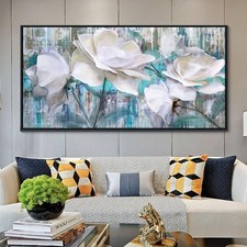 Large canvas flower for sale  USA