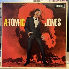 [ROCK/POP]~EXC LP~TOM JONES~A-Tom-Ic Jones~[1966~DECCA]~MONO~UK Import~Alt Cover comprar usado  Enviando para Brazil
