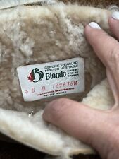 Blondo genuine shearling d'occasion  Expédié en Belgium