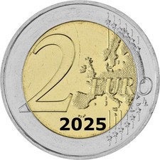 Pièces commémoratives 2025 d'occasion  Expédié en France