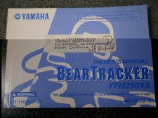 Yamaha owners manual for sale  Luling