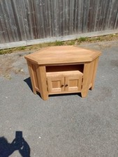 oak tv corner unit for sale oak tv corner unit for sale THATCHAM