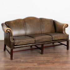 Vintage brown leather for sale  Round Top