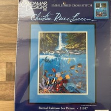 Kit de ponto cruz Catamar Christian Rise Lassen enternal arco-íris mar  comprar usado  Enviando para Brazil