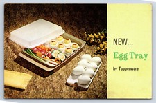 Cartão postal antigo Tupperware revendedor publicidade bandeja de ovos 1970 T31 comprar usado  Enviando para Brazil