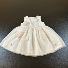 Usado, Vestido de festa Just One You Carters bordado floral tule sem mangas 6M comprar usado  Enviando para Brazil