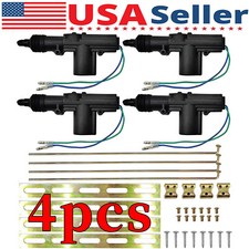 4x Motor Atuador Universal Auto Heavy Duty Power Slave Door Lock 2 Fios 12V comprar usado  Enviando para Brazil