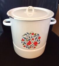 Shabby emaille dampftopf gebraucht kaufen  Butzbach