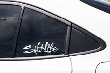 Usado, Adesivo de vinil Salt Life Signature v1 - Die Cut esportes aquáticos barco surf comprar usado  Enviando para Brazil