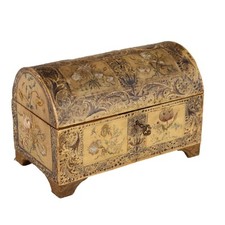Cofanetto antico legno usato  Cambiago