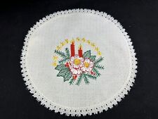 Kleine runde weihnachtsdecke gebraucht kaufen  Bärenstein, Königswalde