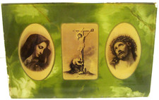 Vintage glass religious for sale  Denver