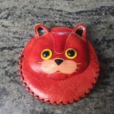 Vtg leather cat for sale  Mesa