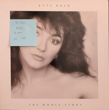 Kate Bush The Whole Story Vinyl Record VG+/VG+ KBTV1 1986, usado comprar usado  Enviando para Brazil