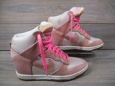 Tênis Nike Dunk Sky Hi Feminino Tamanho 8 Wedge High Top 528899-601 Raro comprar usado  Enviando para Brazil