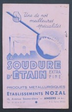 Buvard soudure étain d'occasion  Nantes-