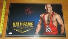 Kurt Angle Wrestling 11 x17 Hall da Fama foto assinada certificado de autenticidade WWE TNA Impact JSA CERTIFICADO DE AUTENTICIDADE comprar usado  Enviando para Brazil
