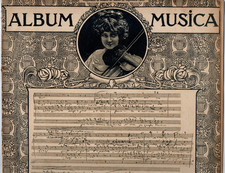 Partitions 1907 chant d'occasion  Chaumont