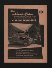 Dingolfing werbung 1957 gebraucht kaufen  Leipzig