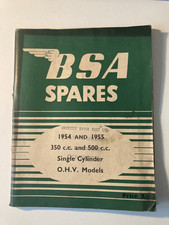Bsa spares 1954 for sale  CREWE