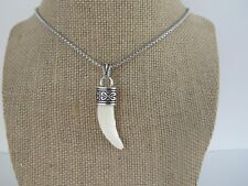 Coyote tooth pendant for sale  Parker