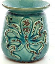 Octopus ceramic candle for sale  Acworth